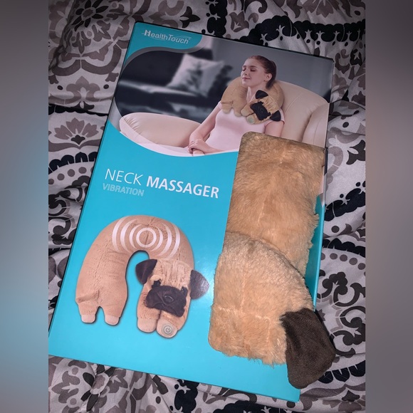 HEALTHTOUCH Vibrating Neck Massager - Picture 1 of 3